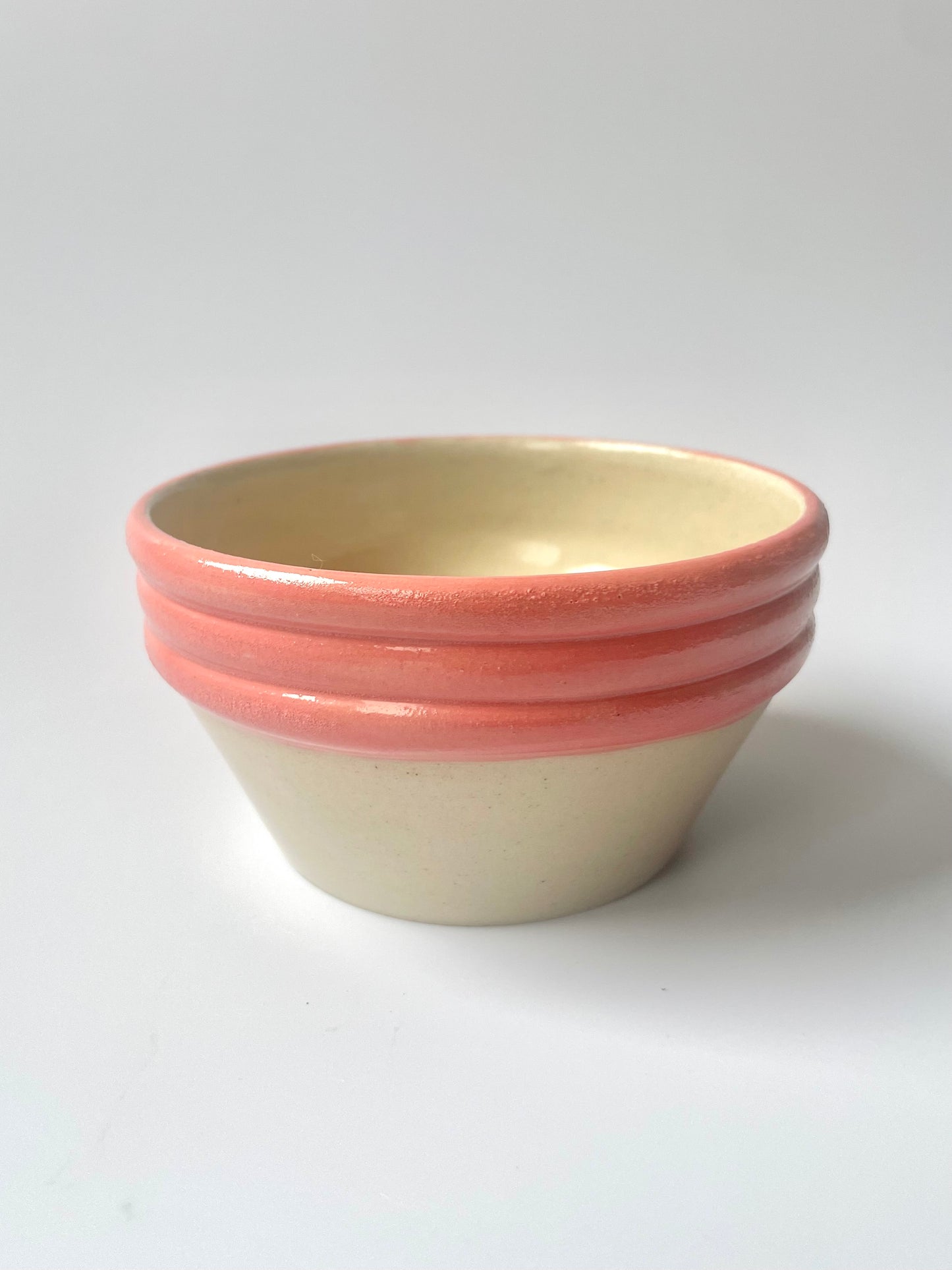 Pink Bubble Rim Bowl | Small