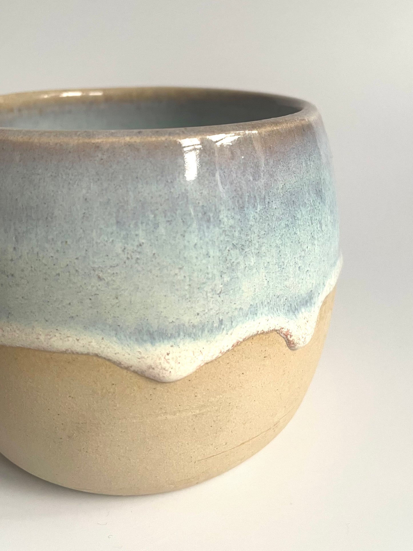 Blue Drip Glaze Mug | Large (400 ml) | Seconds (-30%)