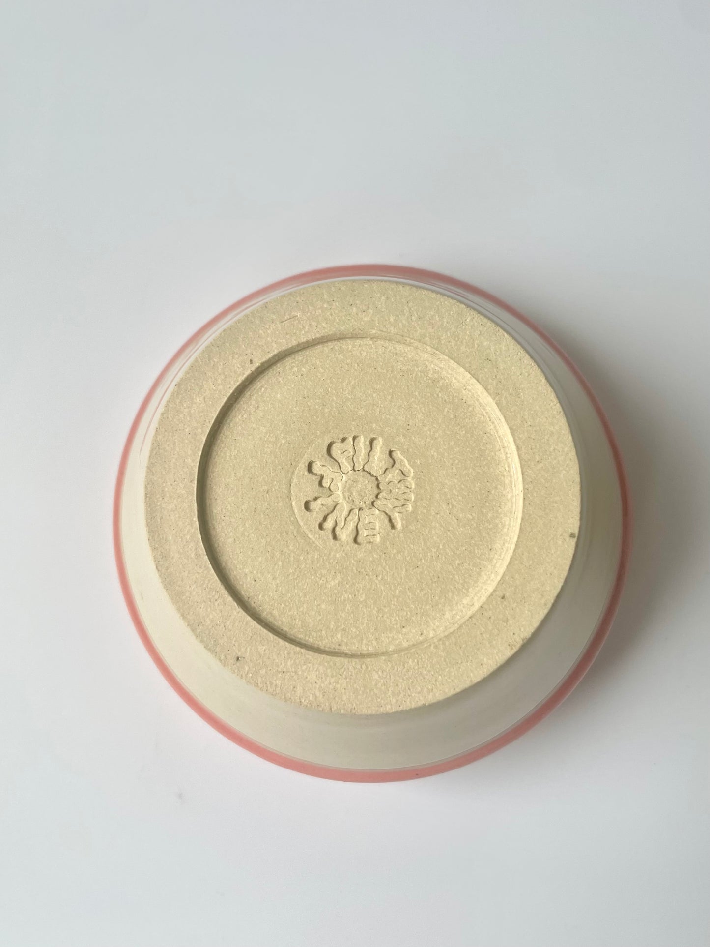 Pink Bubble Rim Bowl | Small
