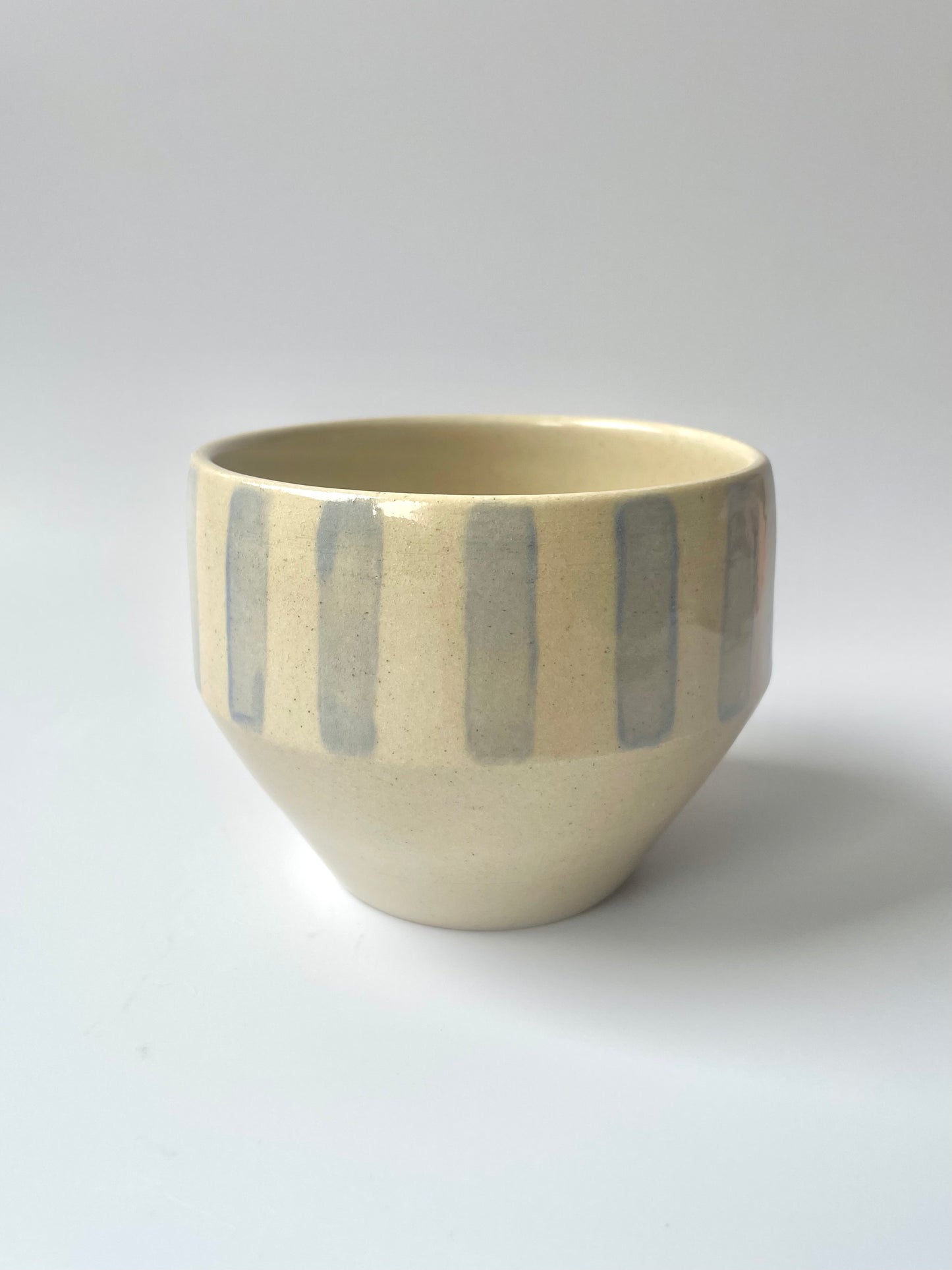 Blue Stripe Pot | Large (370 ml)