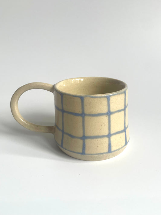 Grid Mug with a Handle | Small (150 ml)