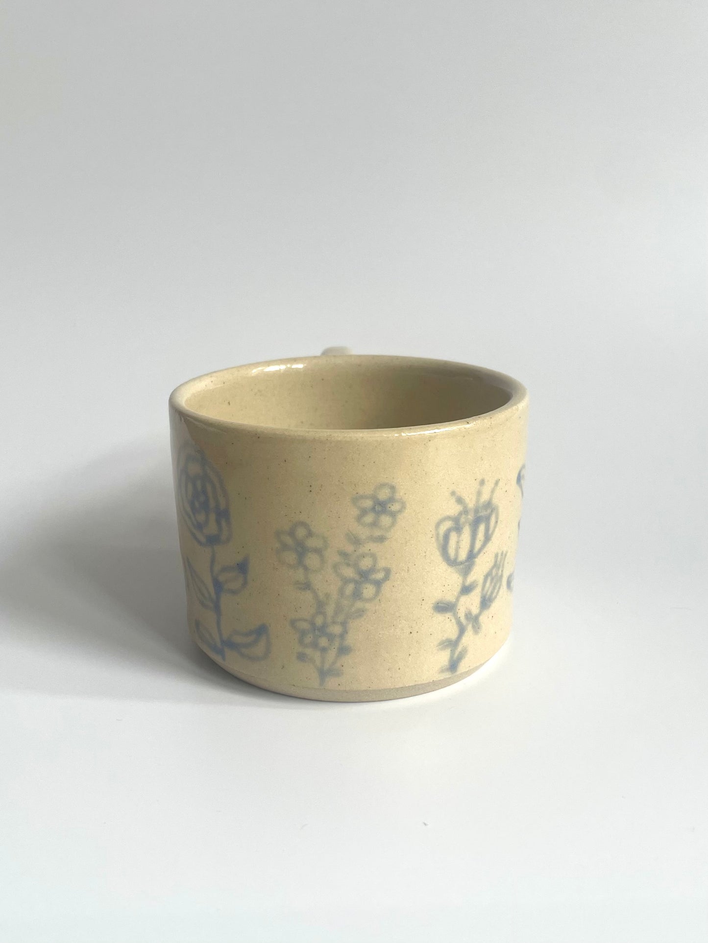 Floral Mug with a Handle | Medium (300 ml)
