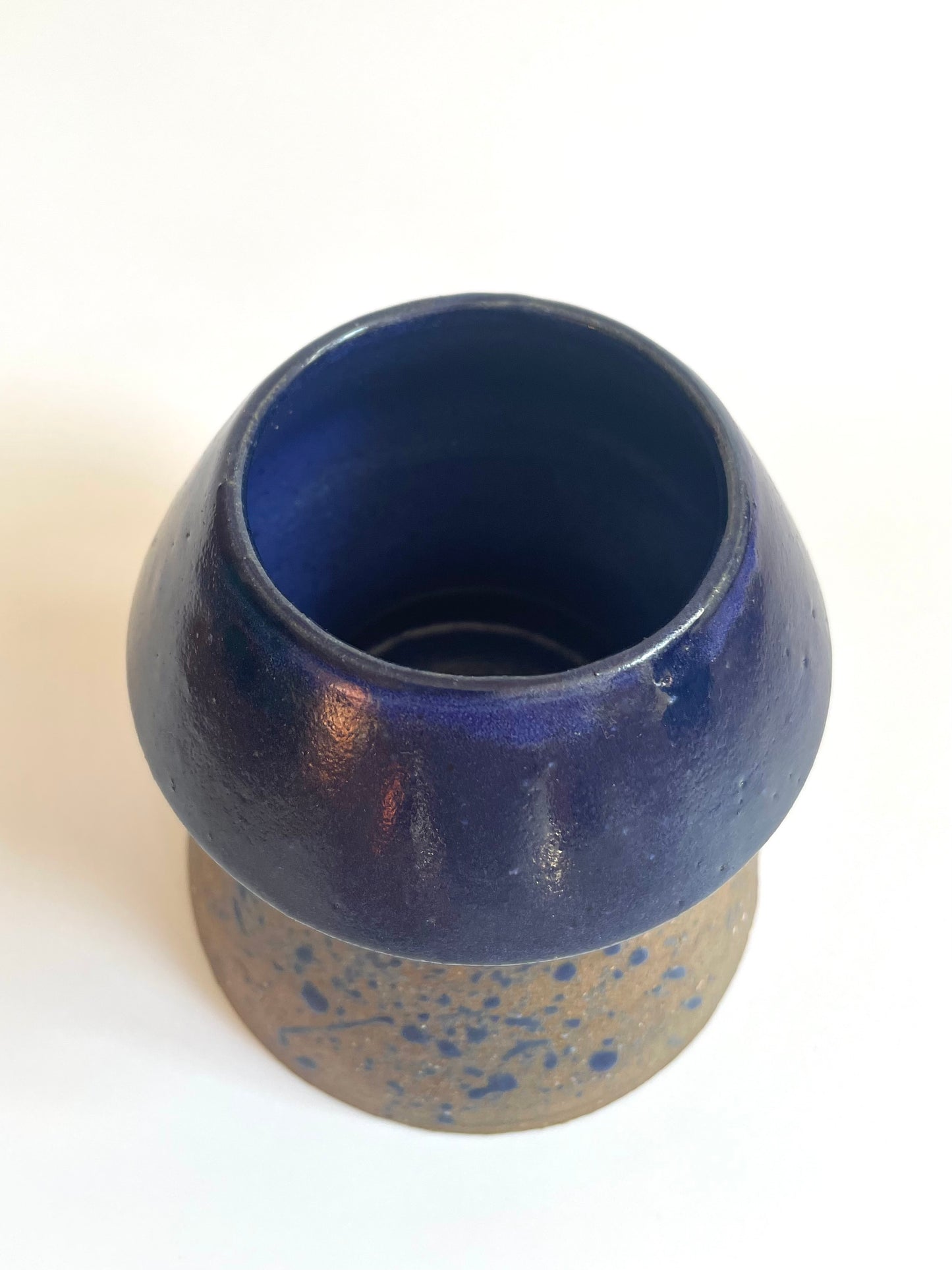 Half-Glazed Angular Vase | Medium | Oldies (-40%)