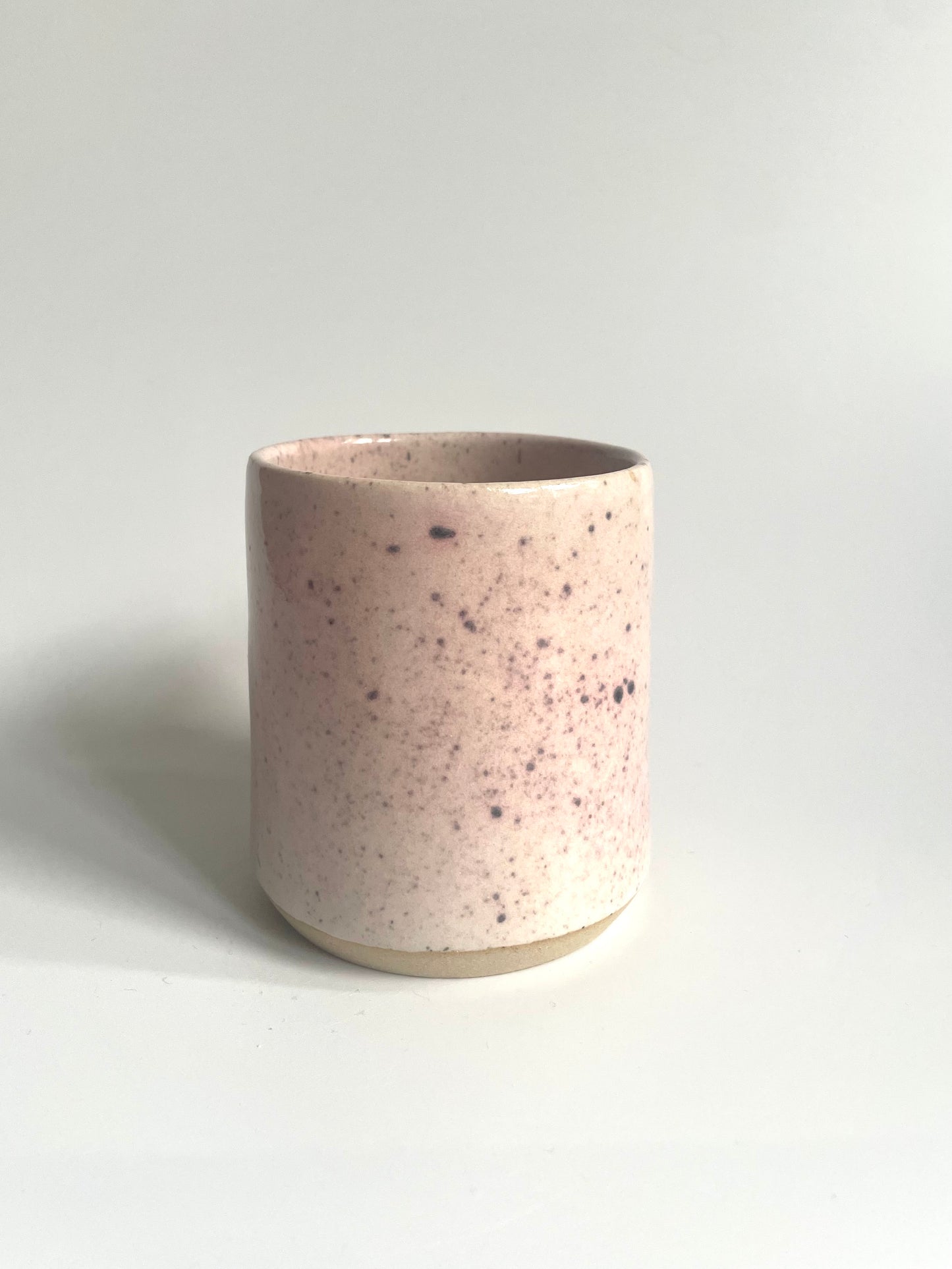 Pink Mug with a Curly Handle | Medium (300 ml)