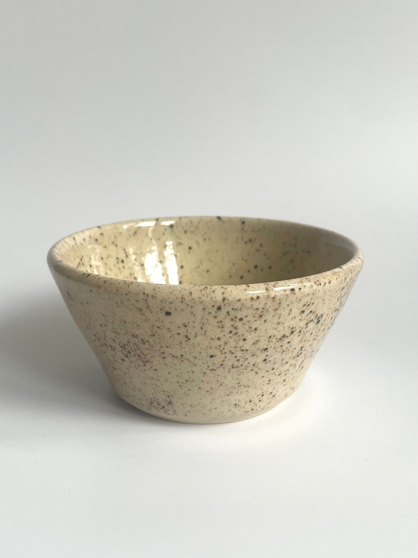 Black Speckled Bowl | Small