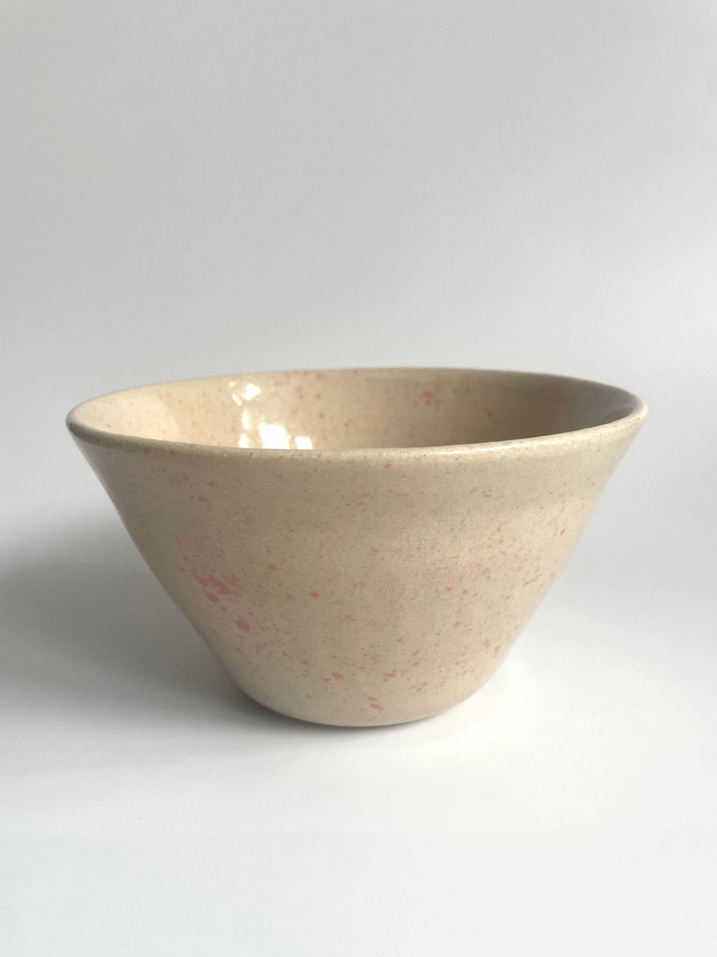 Pink Speckle Bowl | Medium | Seconds (-10%)