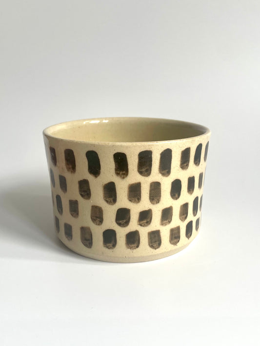 Patterned Bowl / Plant Pot | Medium | Seconds (-30%)