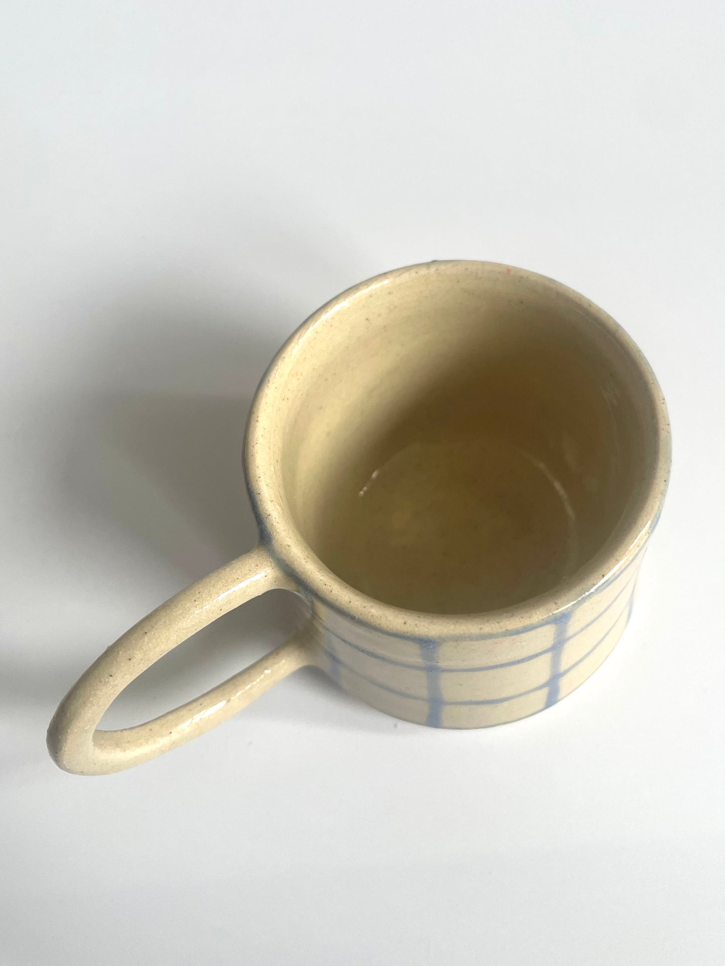 Grid Mug with a Handle | Small (150 ml)