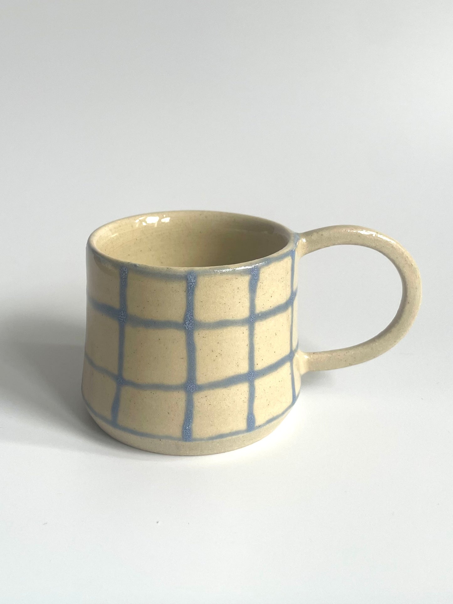 Grid Mug with a Handle | Small (150 ml)